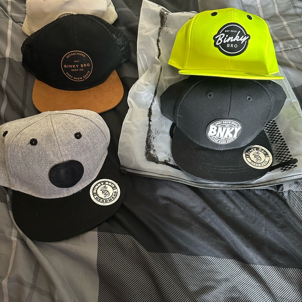 Lot of Binky Bro Kids Snapback Hats-Infant